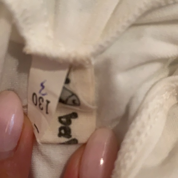 Gorgeous 💎 Ivory lace and tulle dress✨sz 130 - Picture 6 of 8